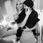 Kim Kardashian and Son Saint West