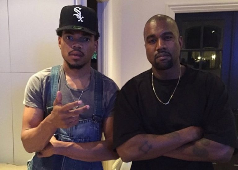 Chance and Kayne west