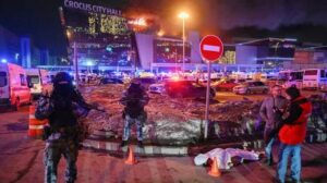 Terrorist Attack at Piknik concert in Moscow Russia